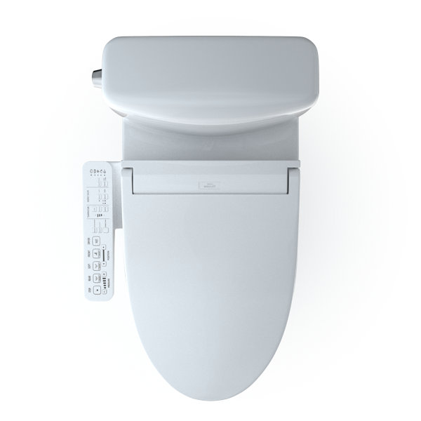 TOTO Aquia® DualFlush Elongated TwoPiece Toilet with Tornado Flush
